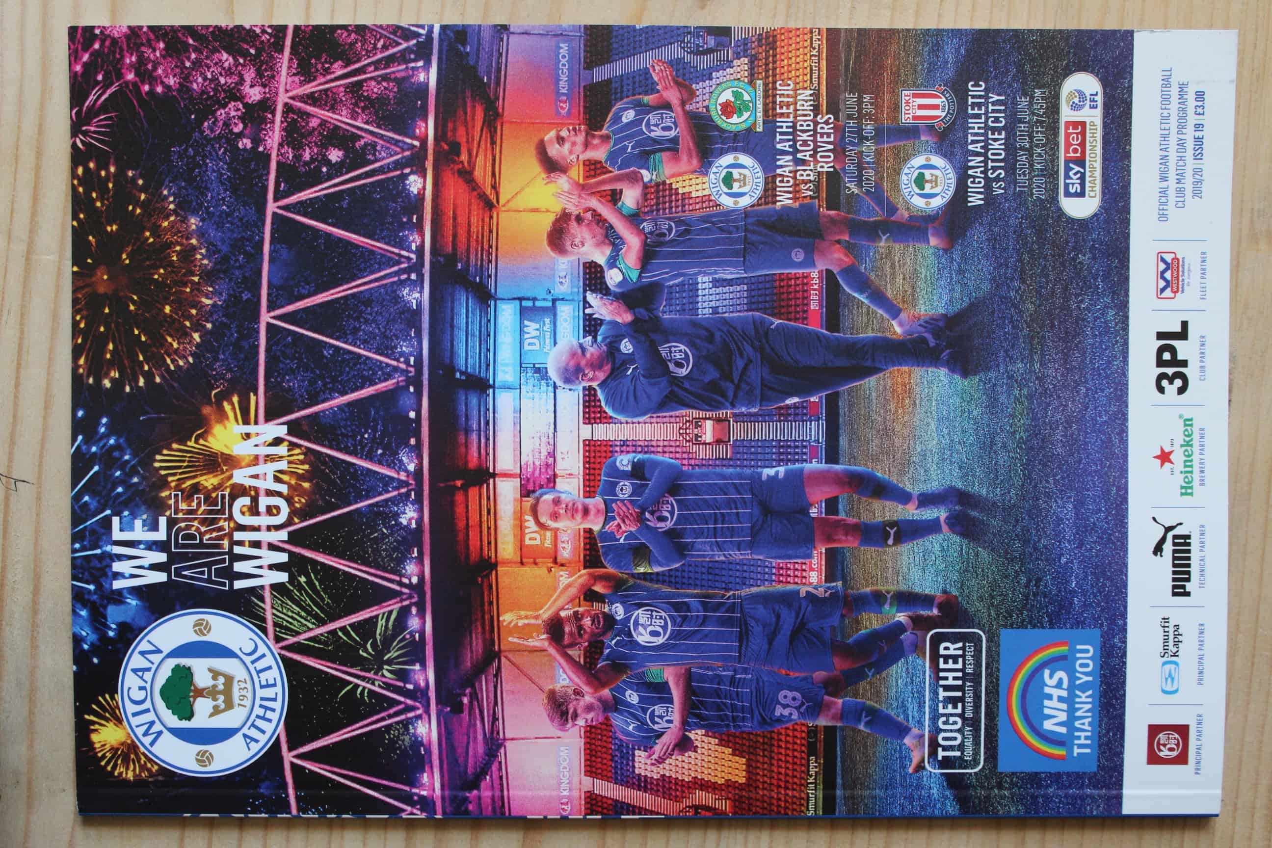 Wigan Athletic FC v Blackburn Rovers FC